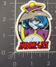 HOOK-UPS Skate STICKER Psychic Warrior skateboards helmets decal hentai Z