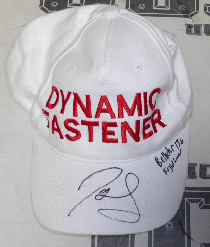 Joe Schilling Signed Bellator 136 Fight Worn Used Hat BAS COA 2015 Glory Auto'd - Image 2 of 4