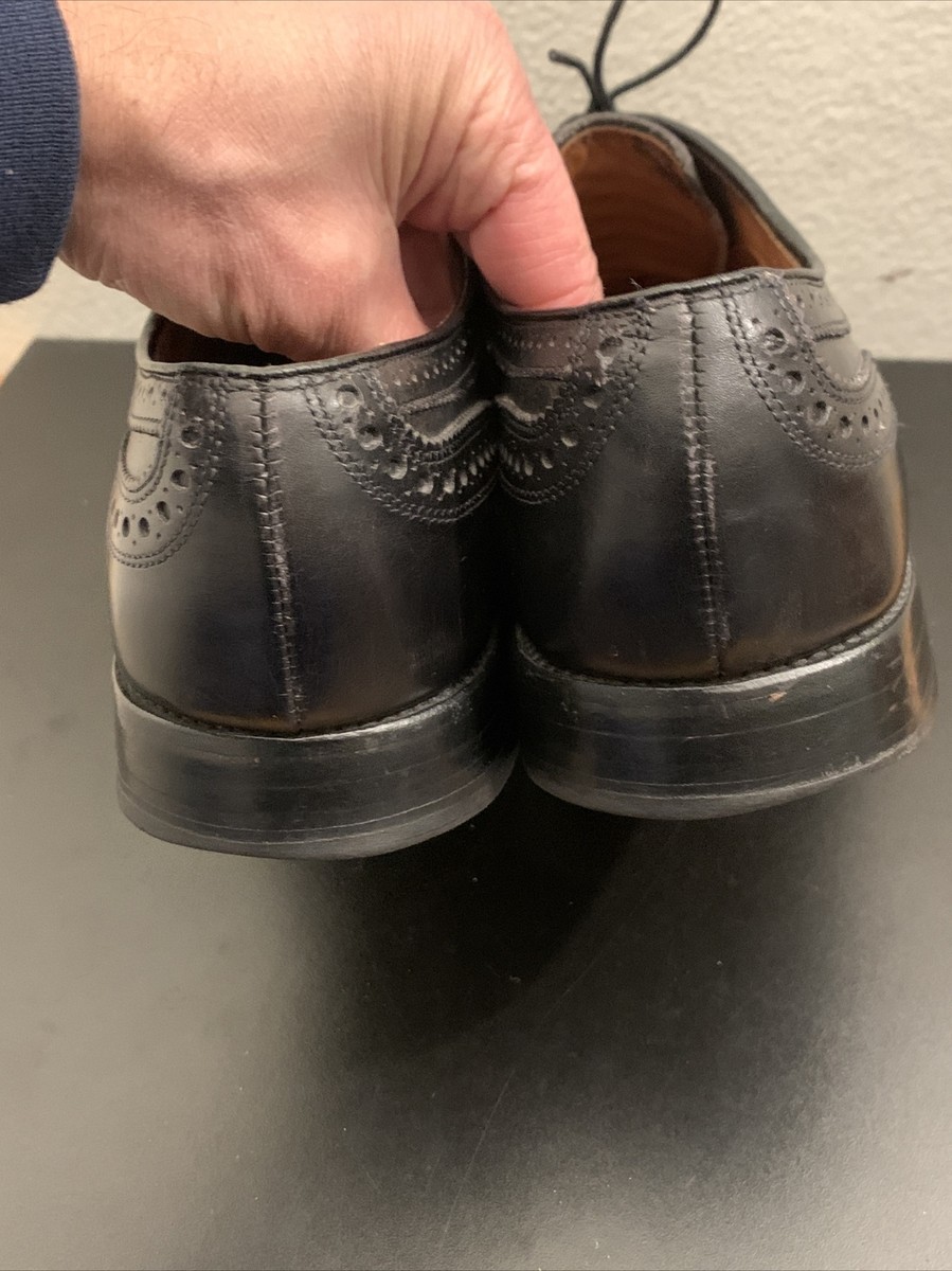Allen Edmonds Fairhaven Black Wingtip Oxford Mens sz 10 D | eBay display picture 1