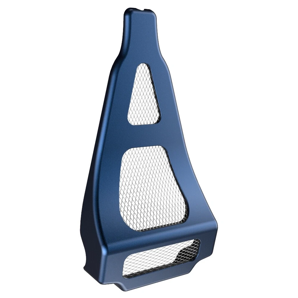 Alerón de barbilla Big Blue Pearl para Harley Davidson Touring 2009-2016 refrigerado por aire Foto 4 de 4