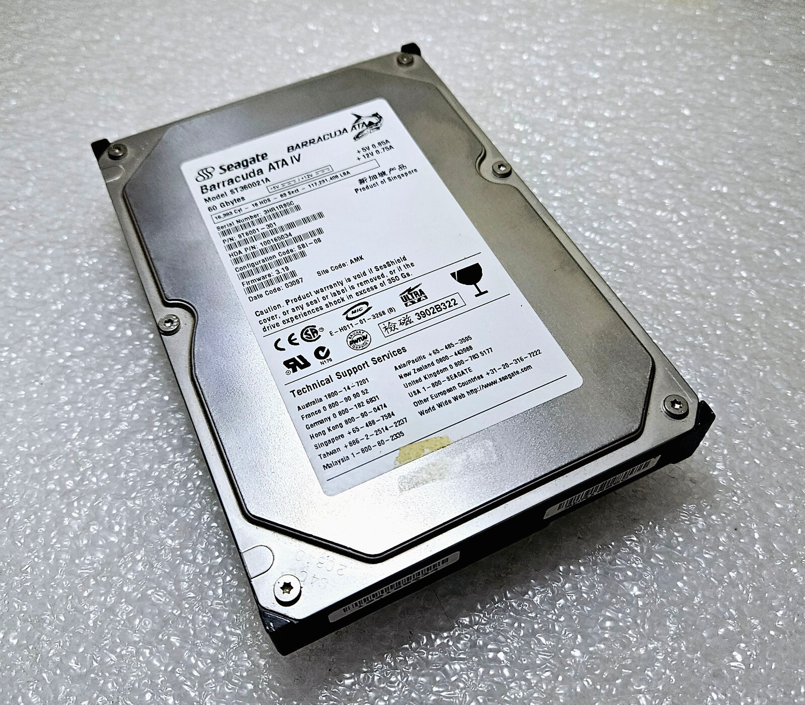Hard Disk IDE 60GB Hard Disk IDE Toshiba 60 GB 5400 RPM Per Portatili - Modelli MK6034GAX/MK6026GAX, 2.5" Zx Microdrive - Foto 10