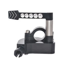 BILLET THUMB THROTTLE ASSEMBLY FOR YAMAHA BANSHEE YFZ RAPTOR 350 660 700 BLACK