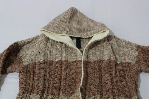 Helsa Sherpa Lined Hooded Cardigan DM9 