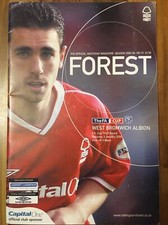 Nottingham Forest V West Bromwich Albion Programme FA Cup Third Round 3/1/04