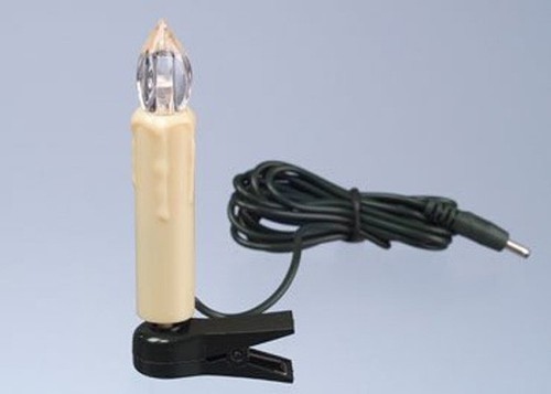 2x LED Weihnachtslichterkette Aussen Lichterkette Baumkerzen Stecksystem Trango - Bild 6 von 9