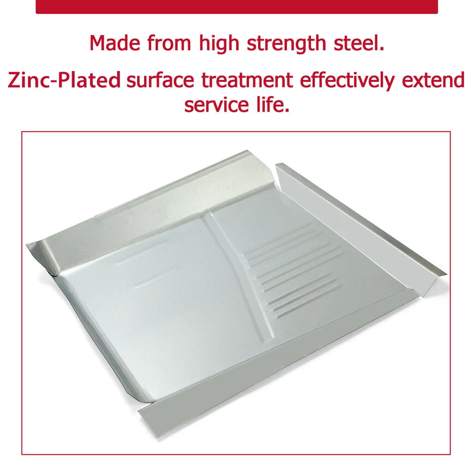 For 1961-1964 Chevrolet Impala Bel Air Front Floor Pan Passenger Side New Silver Foto 3 de 4