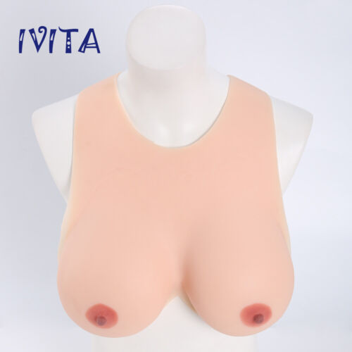 Taza IVITA GG Formas de Seno de Silicona Sólida Drag Queen Placa Falsa Grande - Imagen 2 de 10