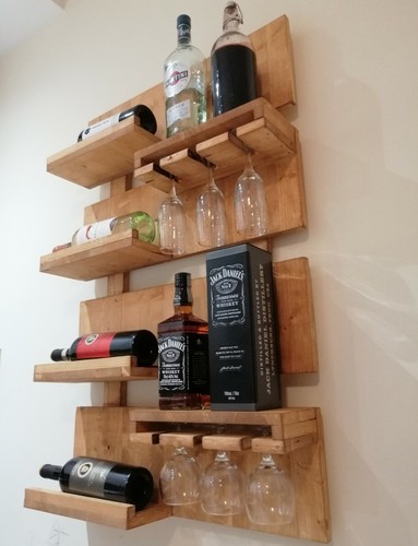 Portabottiglie vino da parete - Foto 4 di 8
