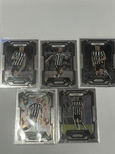 Panini Prizm 2023-2024 BulkLot Newcastle United Silver Prizm Parallels X5