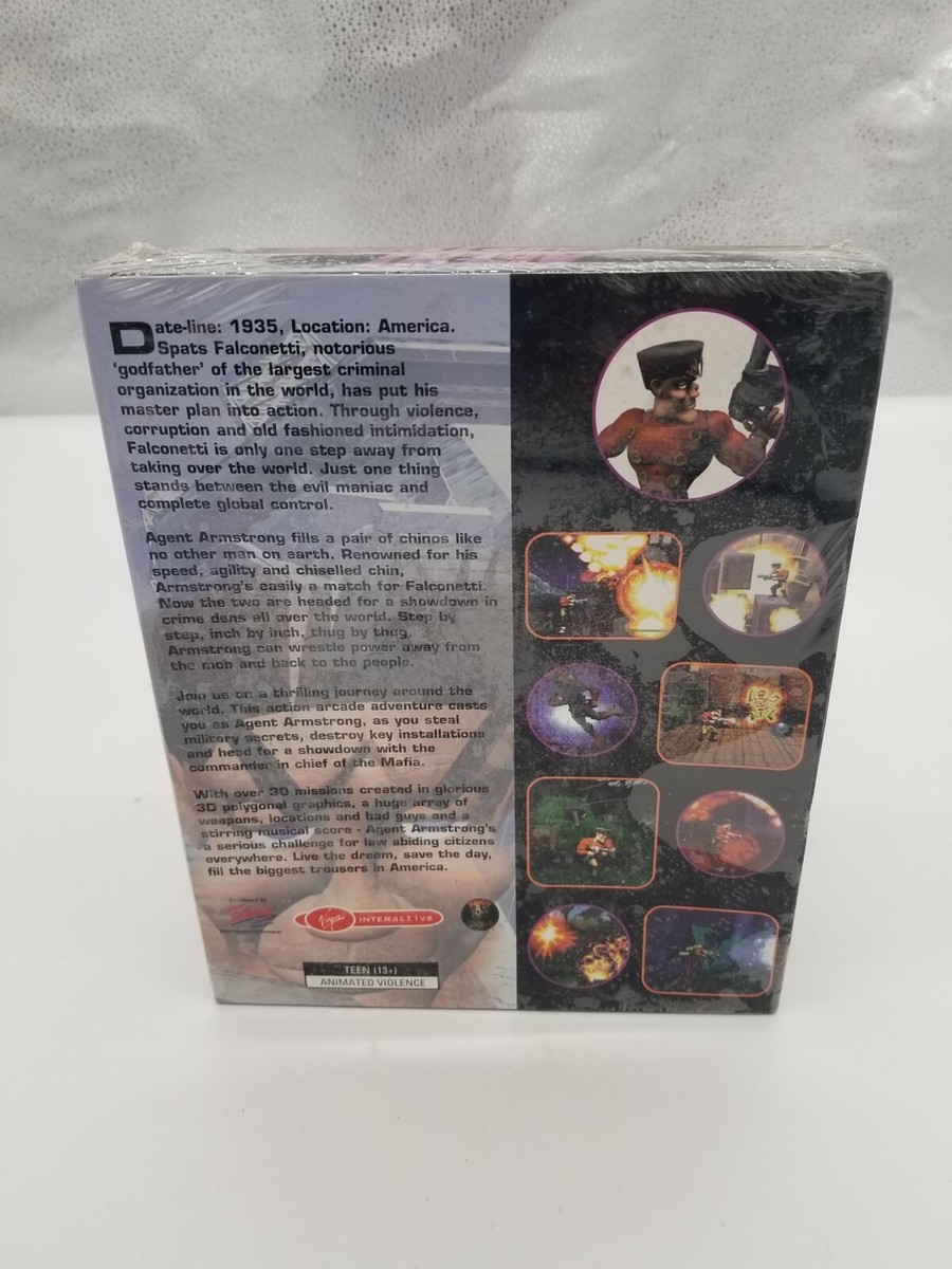 Agent Armstrong PC Big Box *1997* in Nordrhein-Westfalen - Hörstel | PC