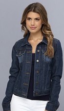 Lily Aldridge For Velvet By Graham & Spencer Ash Denim Jacket Small