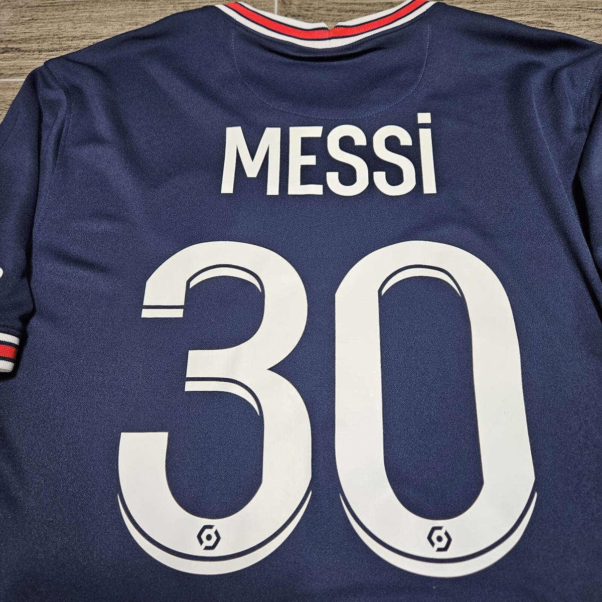 🇫🇷 Jordan PSG Lionel Messi#30 21/22 Home Jersey Ligue 1