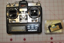 Airtronics Sanwa Radiant 6 CH.  RC Radio Control System CH 28. Nice.