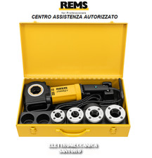 FILIERA ELETTRICA AMIGO REMS SET ½" - ¾" - 1" - 1¼" IN VALIGIA