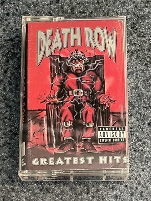 DEATH ROW Greatest Hits Cassette Volume 1 1996 Snoop Dogg Dre 2Pac Ice Cube