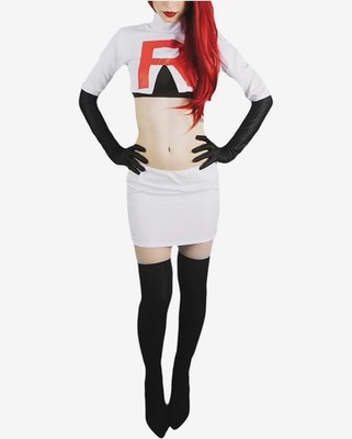 Anime Pokemon Cosplay Costume Pocket Team Rocket James go