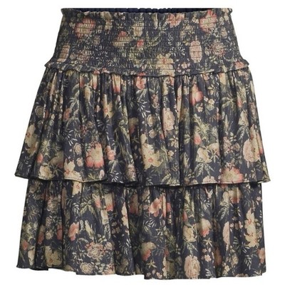 La Vie Rebecca Taylor Size Small Secret Garden Tiered Floral Skirt