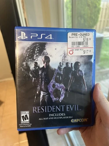 Resident Evil 6 PS4 Blue Box  Tested Works