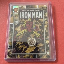Topps Chrome Marvel IM-3 The Invincible Iron Man  1 GOLD CARD from Marvel Chrome