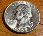 1959 25C Washington Quarter UNC