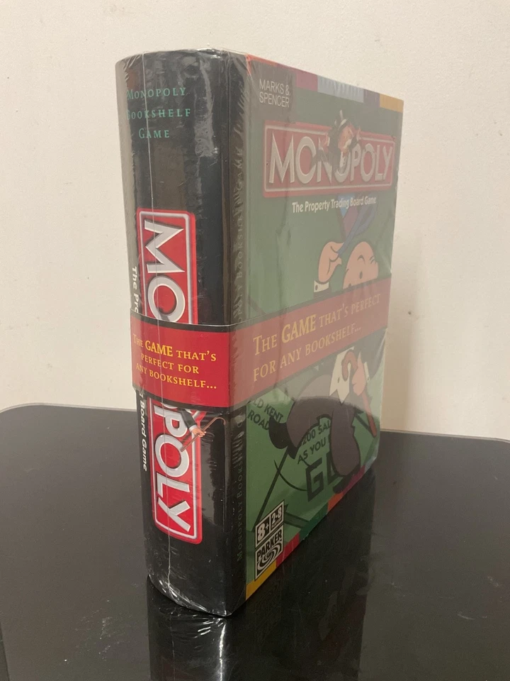 Hasbro Parker Monopoly Bookshelf Edition 2006 SEALED Board Game - Image 2 of 4