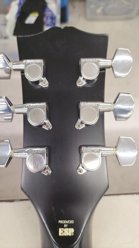 Diapasón EDWARDS E-I-135QM Usado Cuerpo Caoba Cuello Arce Palisandro Marrón Foto 3 de 4