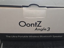 OontZ Angle 3 Pro Waterproof Surround Sound Bluetooth Speaker 100Ft Range Black