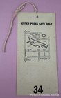 Original 1966 Ticket 9th Annual Los Angeles Times Grand Prix Racing Sports Cars — photo 2