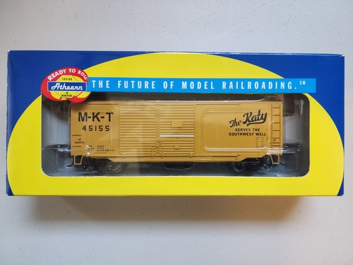 HO Athearn RTR Missouri-Kansas-Texas MKT 40' Dbl Dr Boxcar #45155 Nuevo en caja 70873 2090 | Condition: New