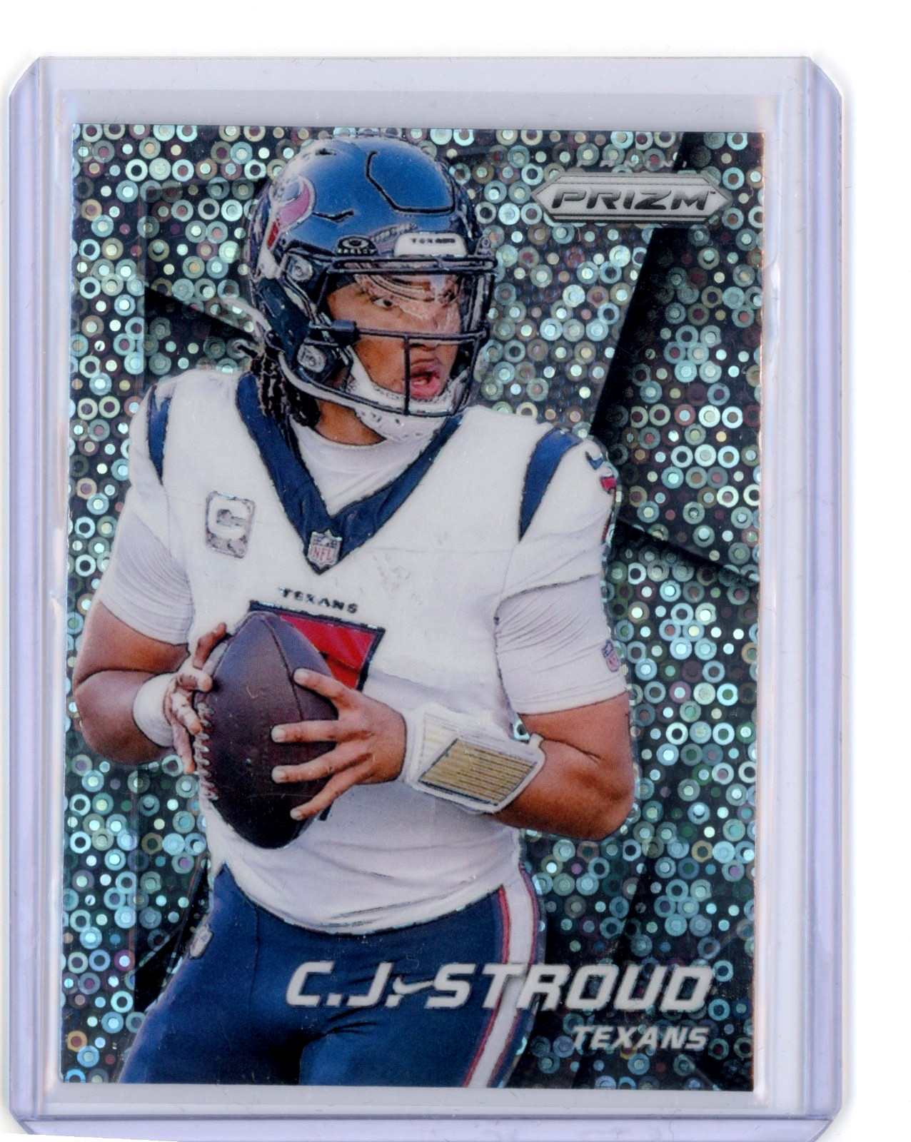 2024 Panini Prizm - NO HUDDLE SILVER PRIZM FLASHBACK C.J. Stroud!! #5 #Texans