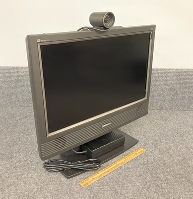 Tandberg TTC7-15 Security Camera Monitor w/ Camera, Adapter & Power Cord (As Is)