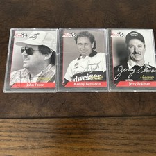 3-1992-Finish Line Autograph Series -John Force -Kenny Bernstein, Jerry Eckman￼