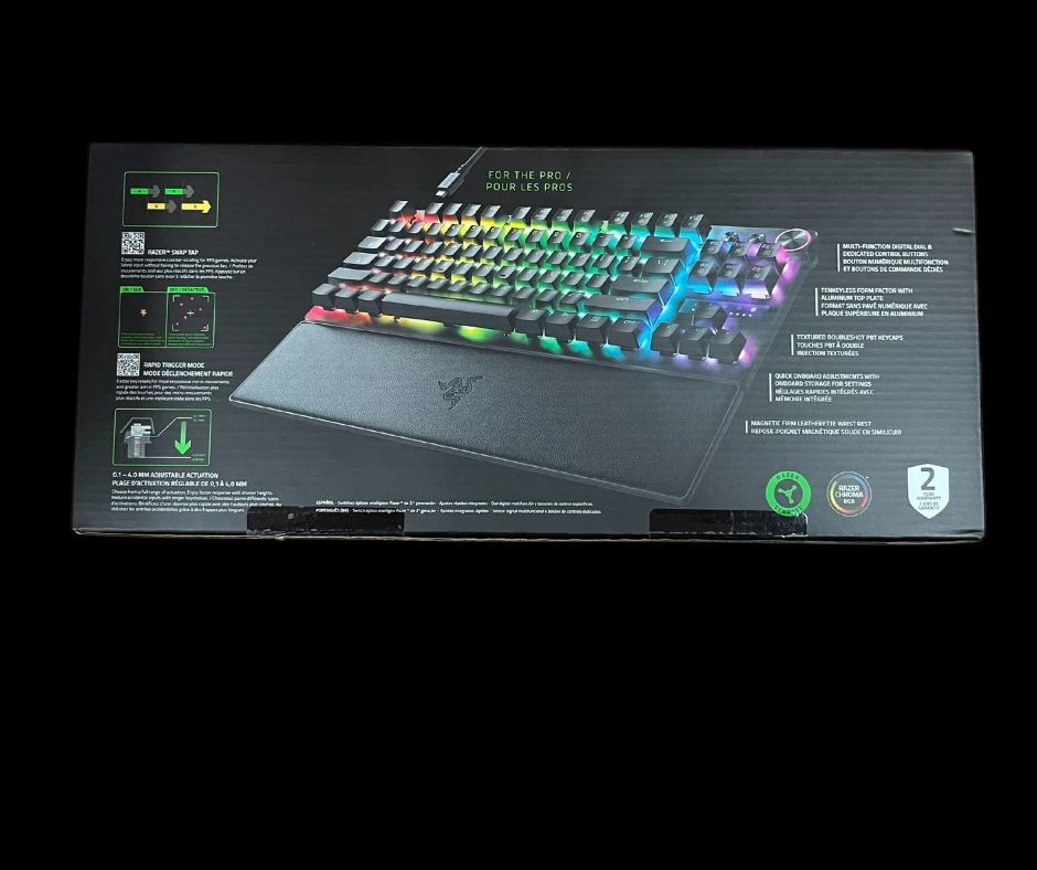 Razer Huntsman V3 Pro Tenkeyless Gaming Keyboard RZ03-04980200-R3U1 - Image 2 of 2