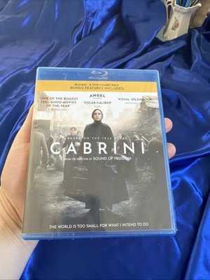 Cabrini (Blu-ray + DVD) 2-Disc Set BRAND NEW Cristiana Dell'Anna, John Lithgow