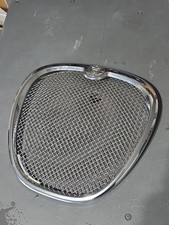 2005-2008 Jaguar S Type Front Metal Mesh Grille Upper Chrome Oem