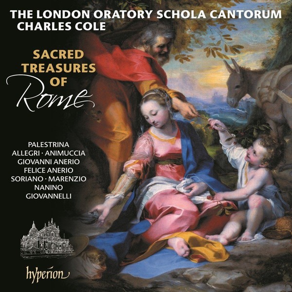 Audio Cd - Charles Cole - Sacred Treasures Of Rome - Hyperion -D- Neu-image