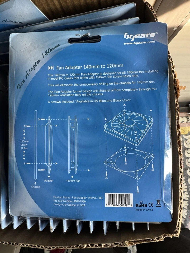 FAN Adaptor 140mm - Image 2 of 2