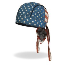 American Flag Distressed Patriotic Motorcycle Biker Headwrap Bandanna HWH1088