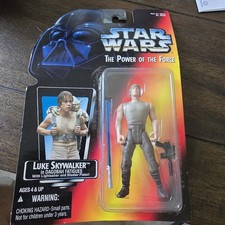 Star Wars The Power of The Force Red Card Luke Skywalker Action Figure NIB 1996