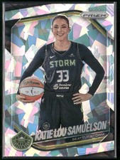 2025 Panini Prizm WNBA #82 Katie Lou Samuelson Ice Prizms