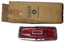 New Old Stock Right Tail Light Lamp Lens 1964 Plymouth Belvederesavoy 2495210