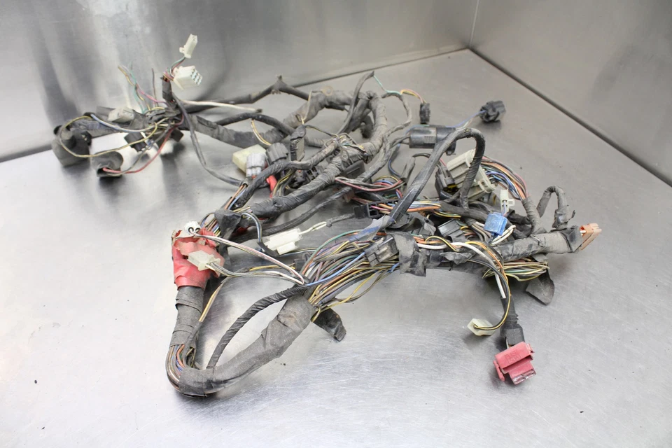03-06 KAWASAKI Z1000 MAIN ENGINE WIRING HARNESS MOTOR WIRE LOOM DAMAGED - Imagem 4 de 4
