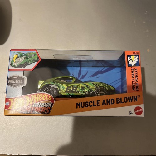 Hot Wheel Pull Back Muscle And Broun