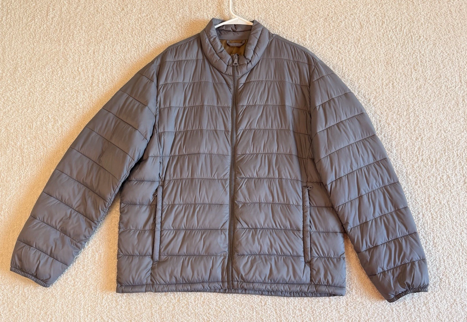 G.H.Bass Co. Men's Gray Puffer Jacket Size XL