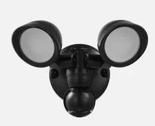 Defiant MaxDetect 240 Black Motion Sensor Wired Motion LED Security Flood Light