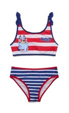 Girls Bluey Bikini Sz 7/8 Free Shipping 