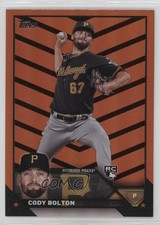 2023 Topps Update Orange & Black Foil Cody Bolton #US223 0q1p