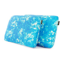 Memory Foam Fun Pillow with Cool-To-The-Touch Cover, Standard/Queen, Ocean Ice,