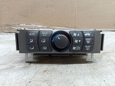 Temperature Control Front LX Manual US Market Fits 12 PILOT 237667