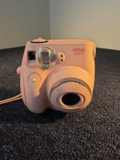 TESTED WORKS GREAT Fujifilm Instax Mini 7S Instant Film Camera - Powder Pink